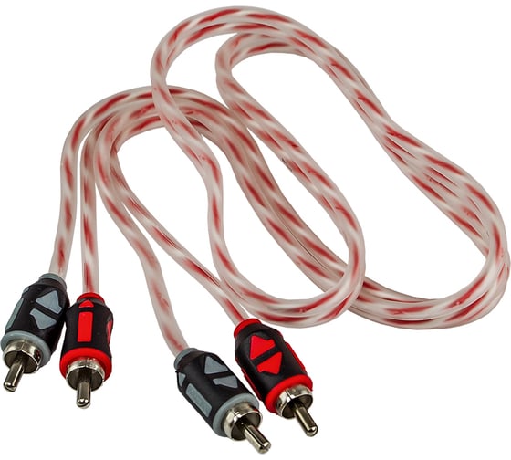 Изображение товара Кабель RCA AurA 2 метра, 2 канала, витая пара RCA-A120MKII