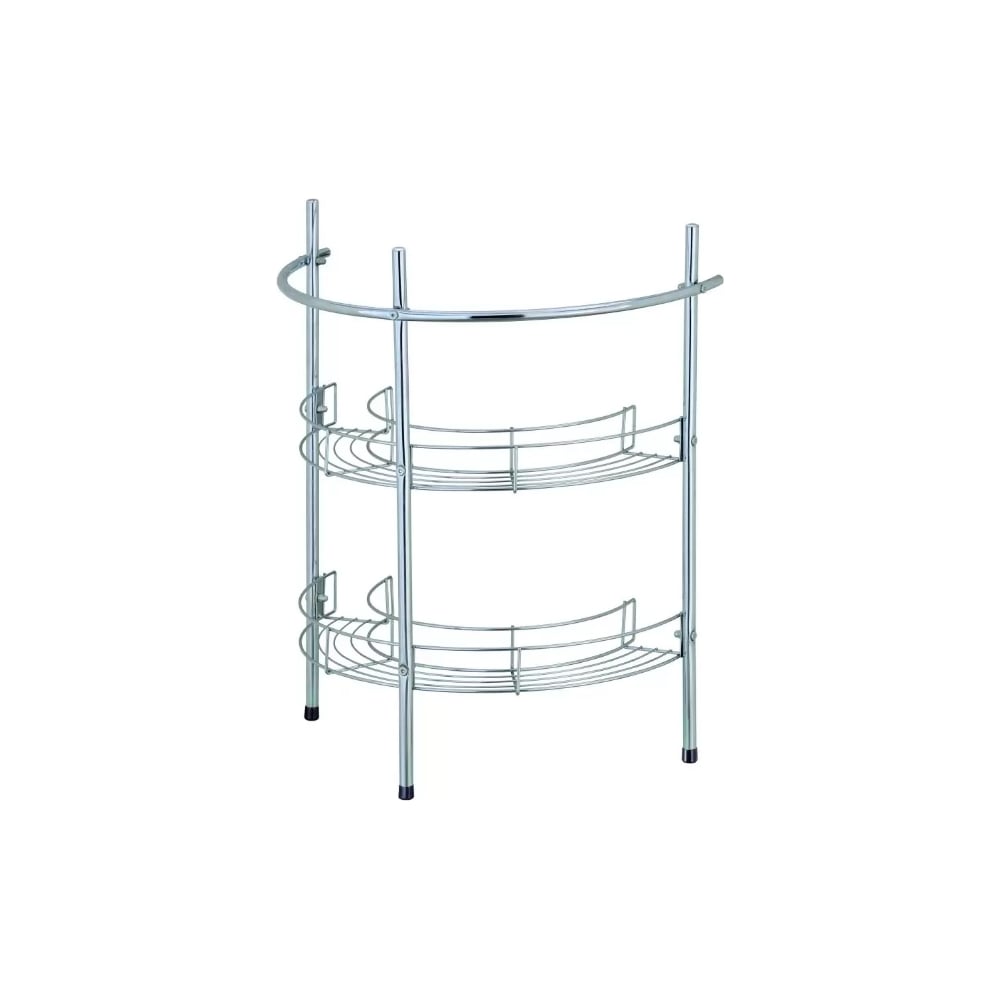 Изображение товара Двухъярусная этажерка под раковину UniStor STELLA из нержавейки хром