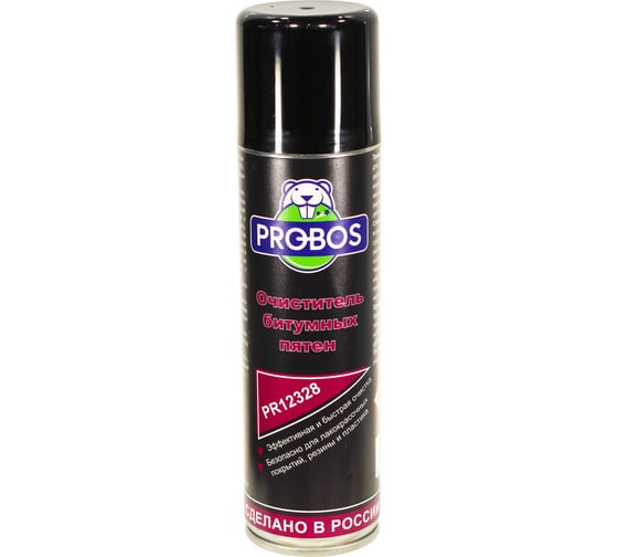 Изображение товара Очиститель битумных пятен PROBOS 335 мл, аэрозоль PR12328