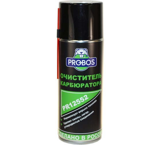 Изображение товара Очиститель карбюратора PROBOS 520 мл, аэрозоль PR12552