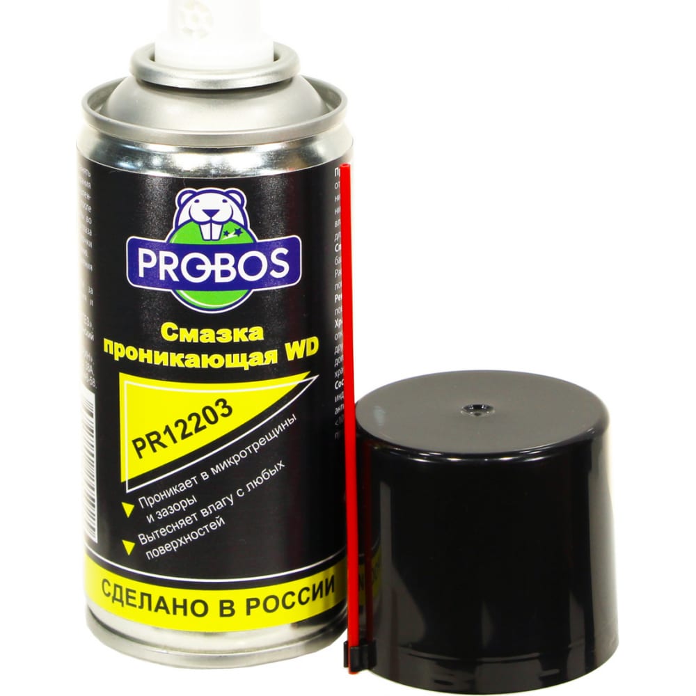 Проникающая смазка PROBOS силиконовая морозостойкая смазка probos 210 мл