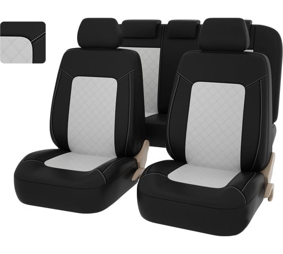 Изображение товара Чехлы PSV Elegant Next белый ромб 129513