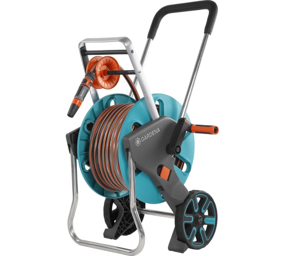 Изображение товара Тележка для шланга с комплектом для полива Gardena CleverRoll M Easy 18517-20.000.00