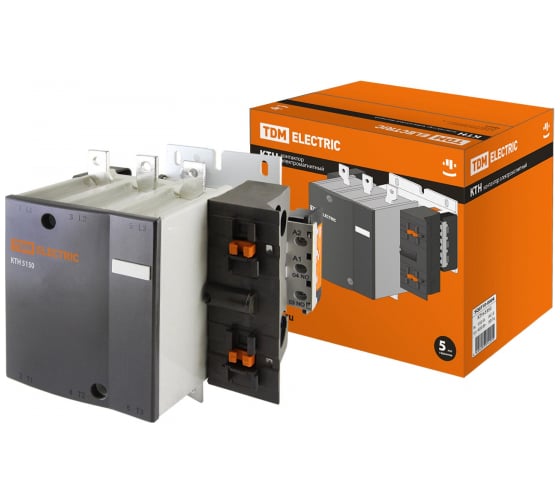Изображение товара Контактор TDM КТН- 5150 150А 400В/АС3 SQ0710-0004