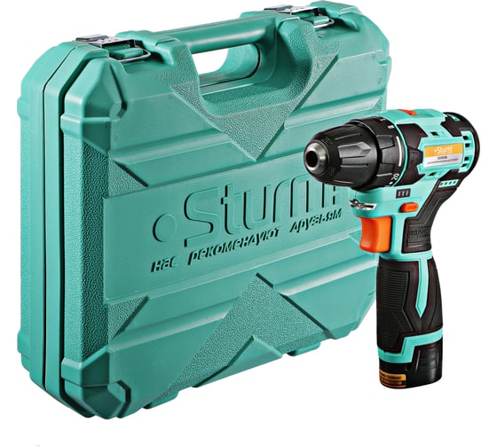 Изображение товара Аккумуляторный шуруповерт Sturm CD3512BL