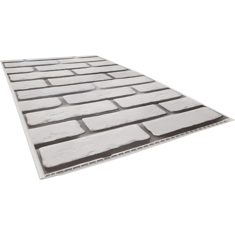 Изображение товара Панель ПВХ STELLA Premium Кирпич Барокко 734, 2.6x0.25 м, Slim 5 мм, 15 шт. ЦБ-00008763