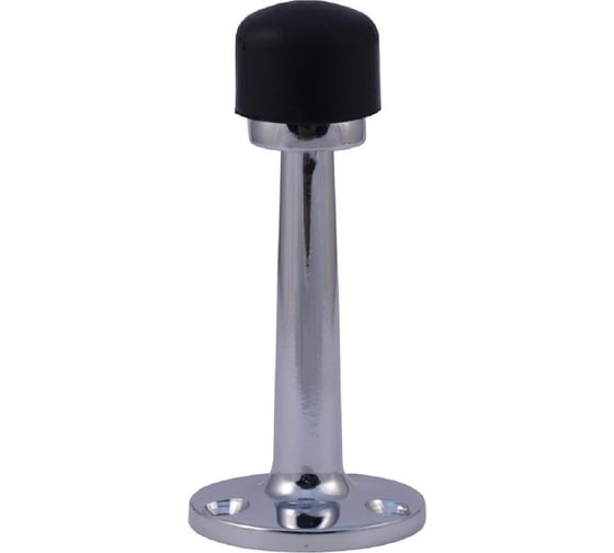 Изображение товара Дверной ограничитель Вантаж (диаметр 38 мм; высота 80 мм; хром) DS4CP