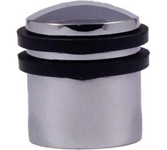 Изображение товара Дверной ограничитель Вантаж (диаметр 25 мм; высота 30 мм; хром) DS5CP