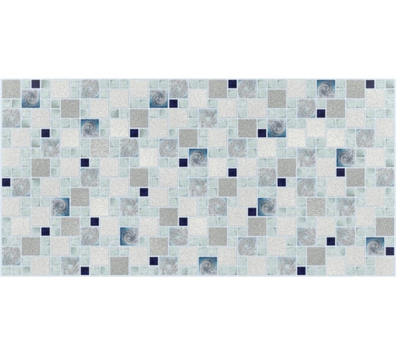 Изображение товара Панель ПВХ STELLA 0.3 мм, мозаика, Морская соль ЦБ-00008966