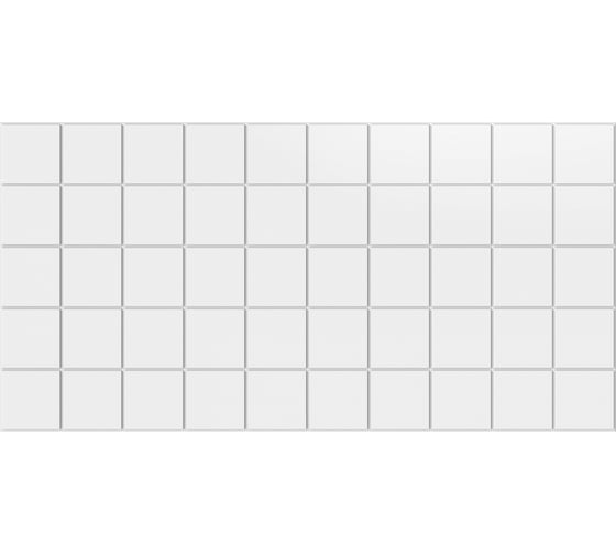 Изображение товара Панель ПВХ STELLA 0.3 мм, мозаика, Промо белый ЦБ-00008979