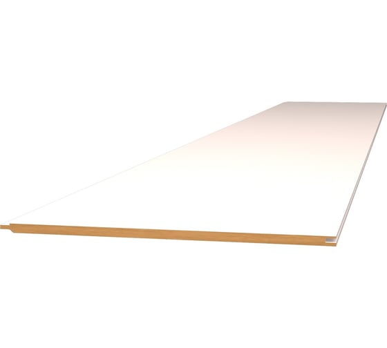 Изображение товара Панель STELLA Classic Standart МДФ, 2700x200x6 мм, белый, упаковка 8 шт. ЦБ-00007506