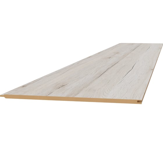 Изображение товара Панель STELLA Classic Standart МДФ, 2700x200x6 мм, Дуб Санремо белый, упаковка 8 шт. ЦБ-00007483