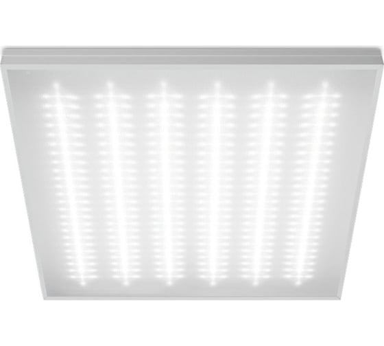 Изображение товара Светильник Wolta Армстронг мощностью 54Вт и световым потоком 6500 Лм с микропризматическим рассеивателем ДВО11-54-002-6К