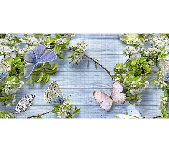 Изображение товара Панель ПВХ STELLA 0.3 мм, мозаика, Баттерфляй ЦБ-00002825