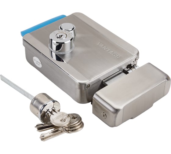 Изображение товара Электромеханический замок Вантаж нержавеющая сталь VE091INOX R