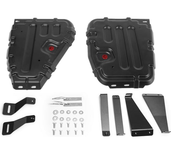 Изображение товара Защита топливного бака + комплект крепежа АвтоБроня Сталь Volkswagen Tiguan 2020- V 111.05122.1