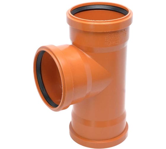 Изображение товара Тройник Ostendorf KGEA 3-х раструбный 110/110x87, Ger 220410