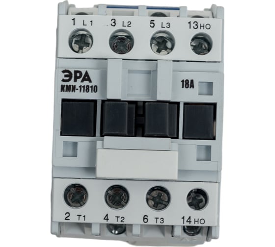 Изображение товара Контактор ЭРА PRO KKM11-018-230-10-E КМИ-11810 18А 230В/АС3 1НО, Б0050433