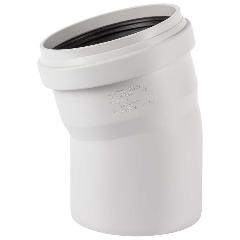 Изображение товара Отвод Ostendorf SKВ 160x15 337100 для бесшумной канализации