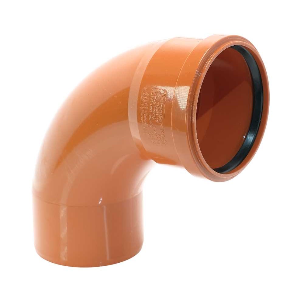 Изображение товара Радиальный отвод Ostendorf KGBD 1М SW 110x87 для наружной канализации