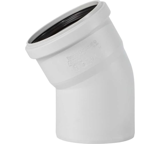 Изображение товара Отвод бесшумной канализации Ostendorf Skolan Safe 90 мм. 30 градусов, SKB 334110