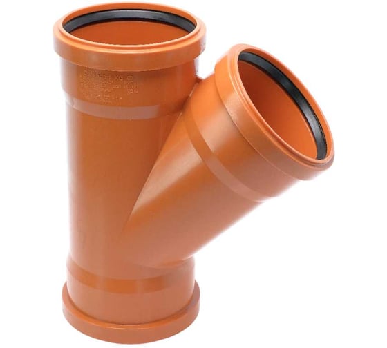 Изображение товара Тройник Ostendorf KGEA 3-х раструбный 110/110x45 Ger 220310