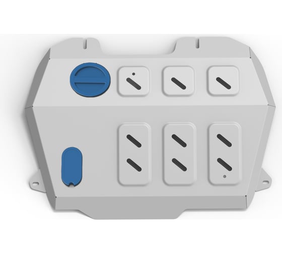 Изображение товара Защита картера и КПП Rival Changan CS95 Plus 4WD АКПП 2023-/UNI-K 2020-, только рынок РФ, AL 3mm, 333.8908.1