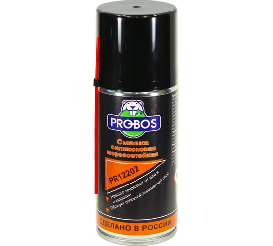 Изображение товара Силиконовая морозостойкая смазка PROBOS 210 мл, аэрозоль PR12202