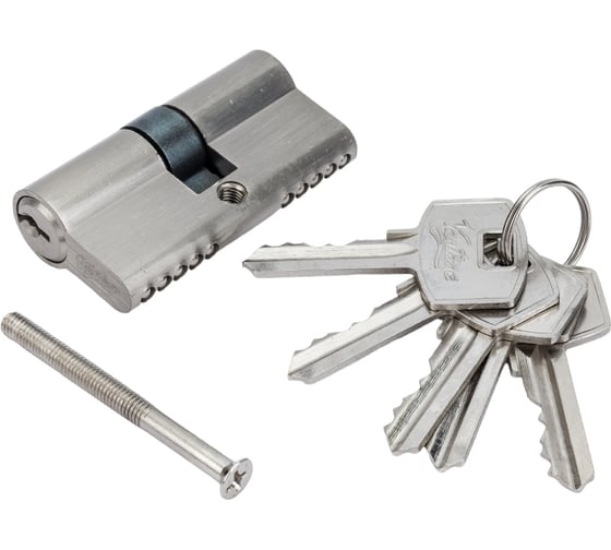 Изображение товара Цилиндровый механизм Вантаж (5 ключей; матовый никель) V60-5SN