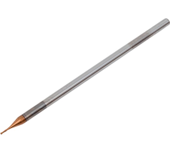 Изображение товара Фреза спиральная двухзаходная с покрытием AlTiN (1х3х100 мм; хв-к 4 мм) AS2LX01L-B DJTOL 6951