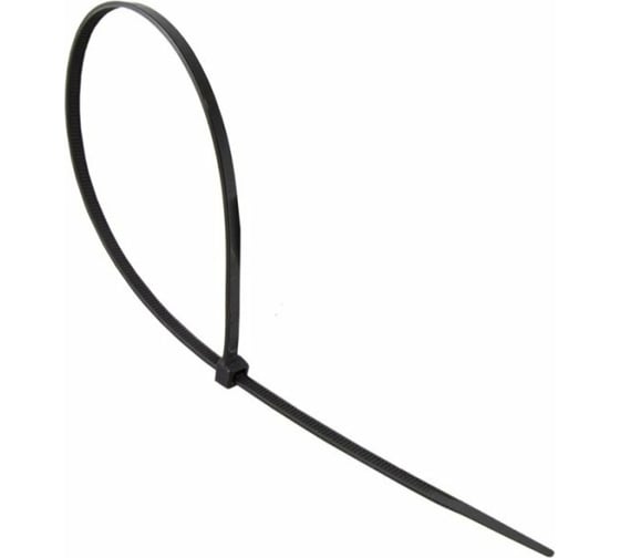Изображение товара Нейлоновый хомут General Lighting Systems GNC-72-500-B 7.2x500 мм, черный, с напылением, 100 шт. 475342