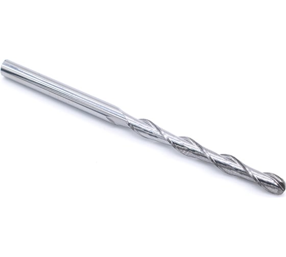 Изображение товара Фреза спиральная двухзаходная сферическая (3.175х32х60 мм; хв-к 3.175 мм) A2QX3.32 DJTOL 1685