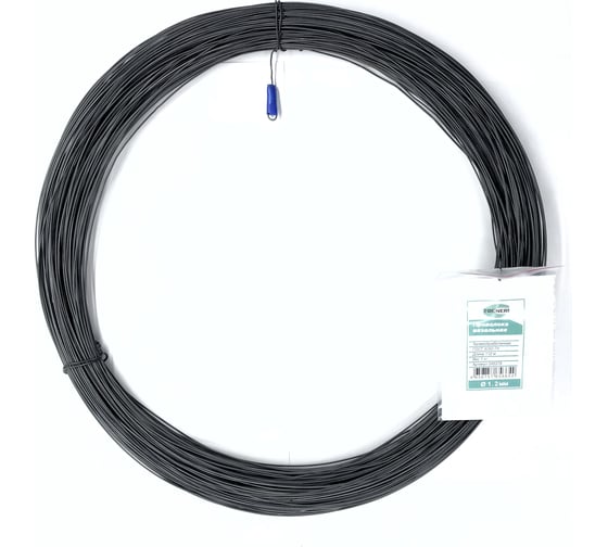 Изображение товара Проволока вязальная термообработанная TORNERI 1.2 мм х 112 м, 1 кг 045378