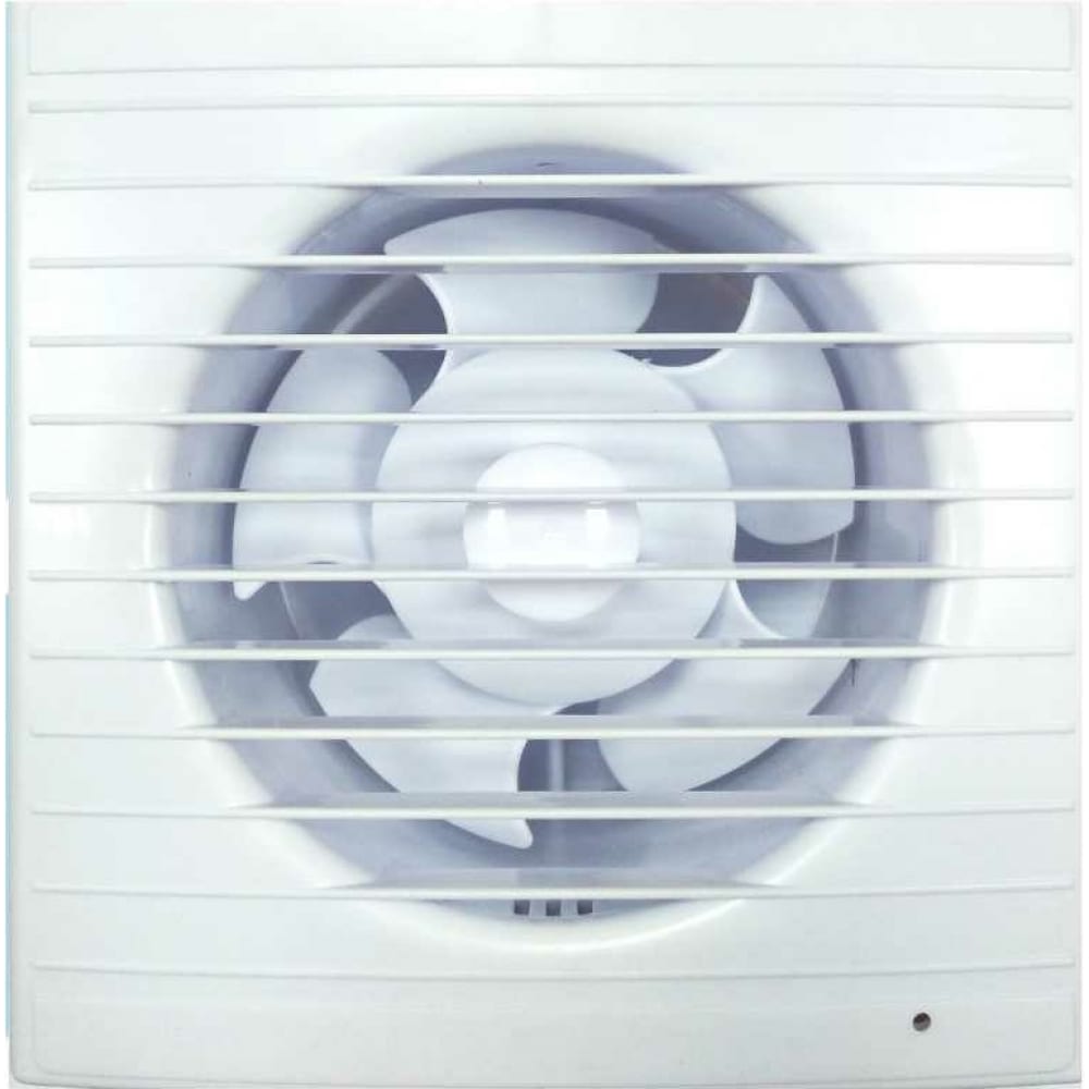 Малошумный осевой вытяжной вентилятор ВИЕНТО, цвет белый 125СН STILL - фото 1