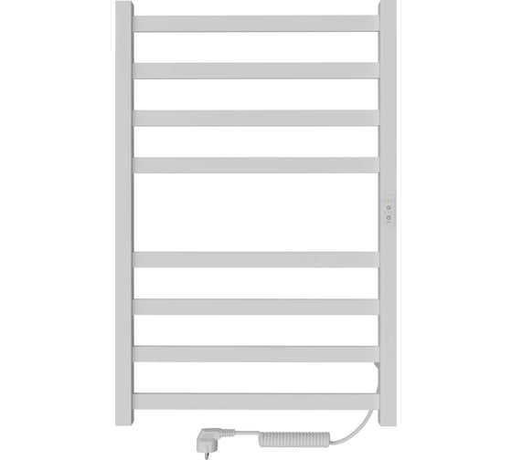 Изображение товара Полотенцесушитель INDIGO Oktava Slim 3 electro 80/50 таймер, скрытый монтаж, универсальное подключение R/L LСLOKS3E80-50WMRt