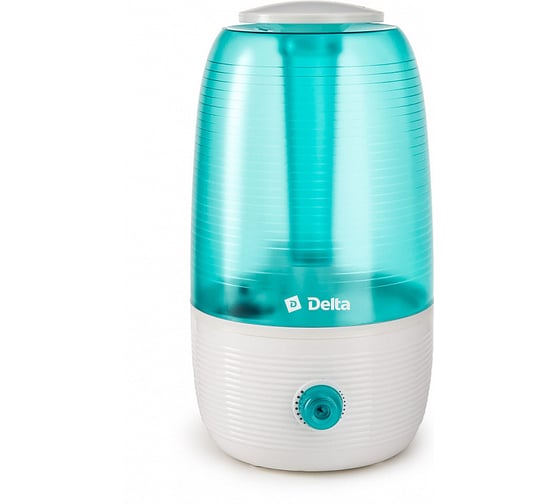 Изображение товара Ультразвуковой увлажнитель воздуха Delta DL-2600, белый с зеленым, 2.5 л, 45м 212 Р1-00004201