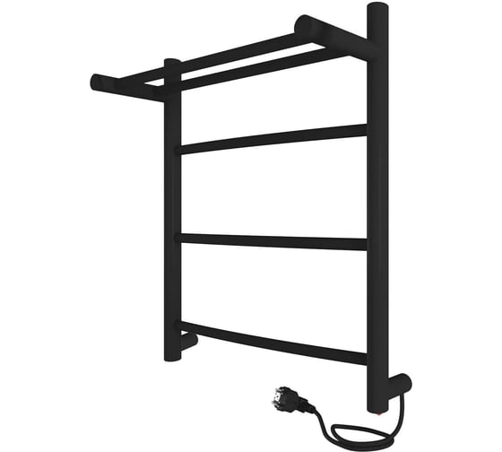 Изображение товара Полотенцесушитель INDIGO Arc с полкой (electro) 50/40 скрытый монтаж, универсальное подключение R/L LCAE50-40BRPR