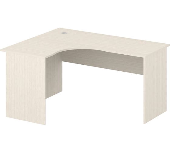 Изображение товара Эргономичный стол ФЕЛИКС 150x120x75.3 см дуб альпийский ПК-ЛОГ-СТЭ150x120ЛД/25-В1-30