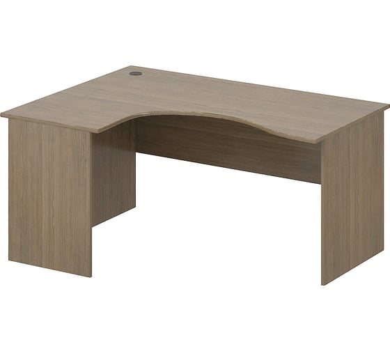 Изображение товара Эргономичный стол ФЕЛИКС Система-M 160x120x74.5 см дуб шамони ПК-ССМ-СТЭ160x120Л/Д-В2-299