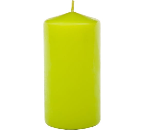 Изображение товара Свеча Lumi бочонок 70x180 мм, цвет лайм 5070883
