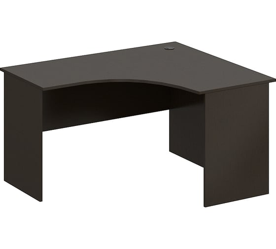 Изображение товара Эргономичный стол ФЕЛИКС Система-M 140x120x74.5 см дуб ферраре ПК-ССМ-СТЭ140x120П/Д-В4-179