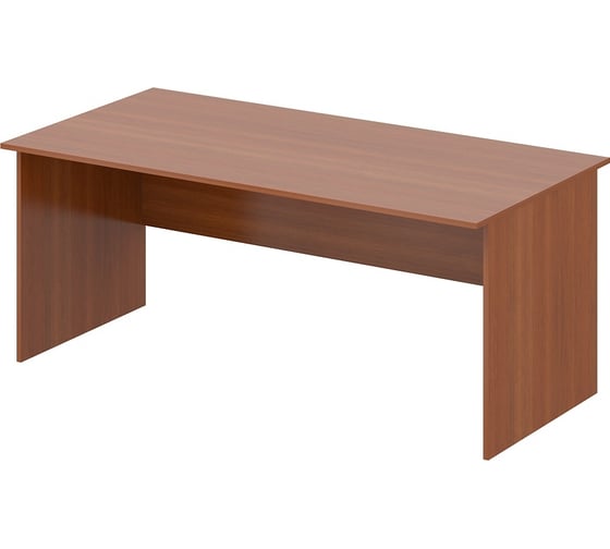 Изображение товара Стол руководителя ФЕЛИКС 180x89x74.5 см миланский орех светлый ПК-ССМ-СТ180x89/Д-В1-35