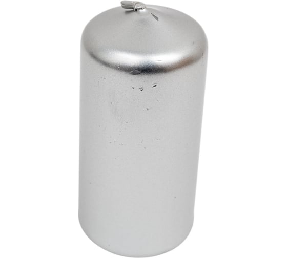 Изображение товара Свеча Lumi бочонок 40x85 мм, цвет серебро 50709210