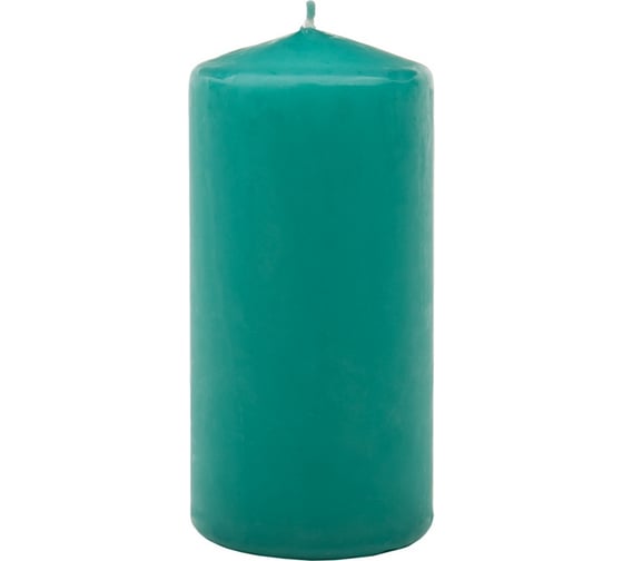 Изображение товара Свеча Lumi бочонок 50x100 мм, цвет бирюзовый 5070852