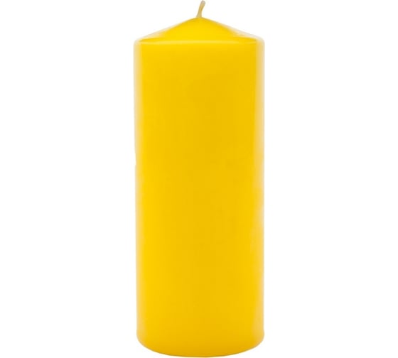 Изображение товара Свеча Lumi бочонок 70x180 мм, цвет желтый 5070866