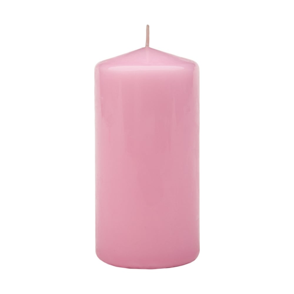 Свеча-бочонок Lumi подсвечник фликер 10 5х11 5 см розовый