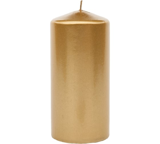 Изображение товара Свеча Lumi бочонок 40x85 мм, цвет золото 5070929