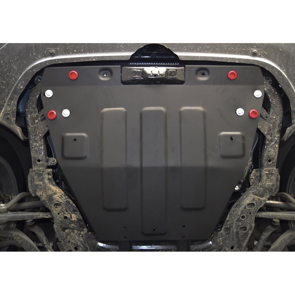 Изображение товара Защита картера и КПП Rival для FAW Besturn B50 I рестайлинг 2013-2017/Besturn X80 I рестайлинг 2016- н.в., 1.5 мм, с крепежом, штампованная 111.8009.1