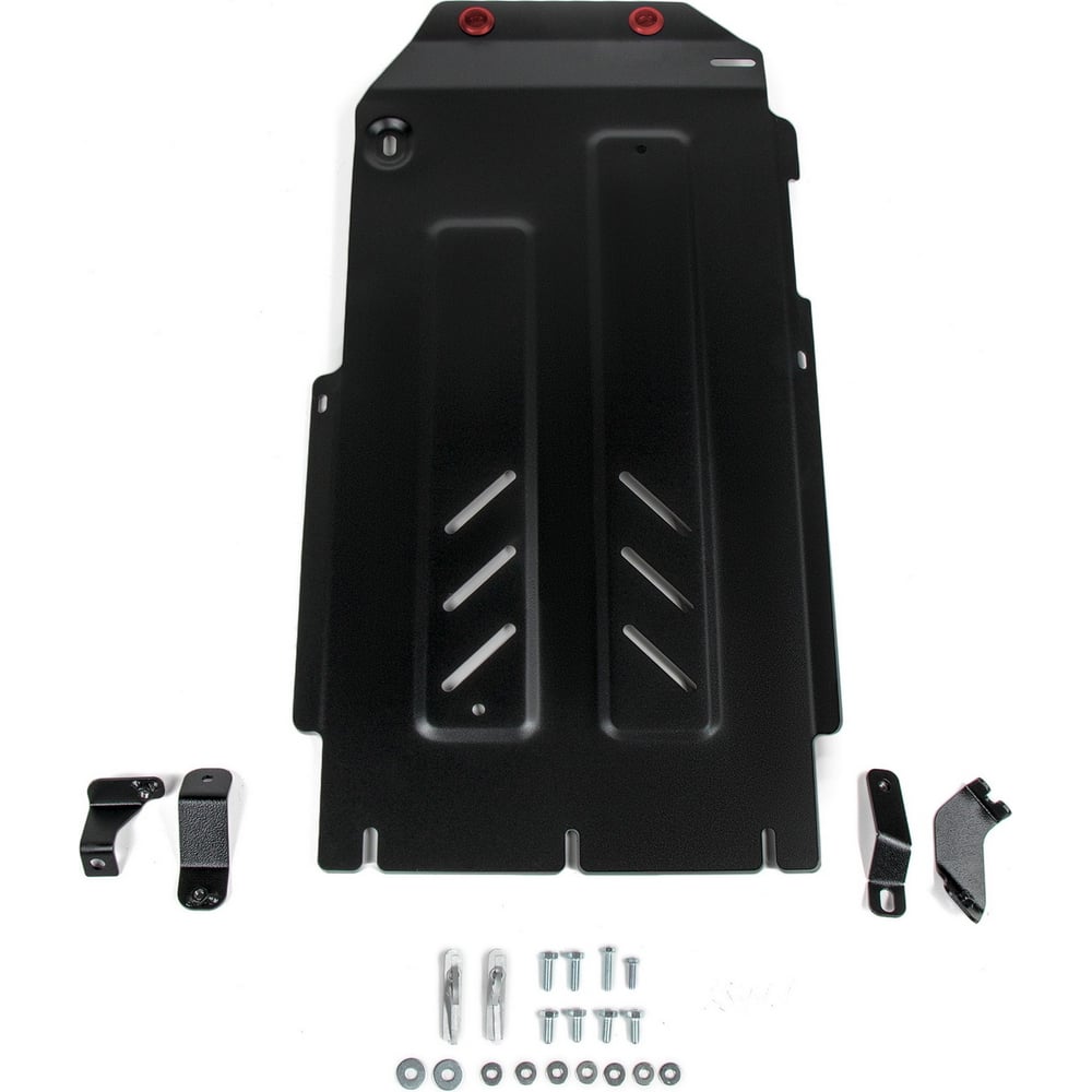 Изображение товара Защита КПП и РК АвтоБроня Сталь для KIA Stinger 2018-2021 комплект крепежа