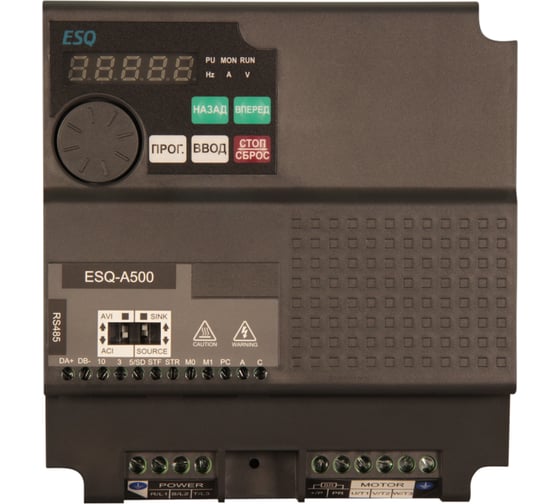 Изображение товара Частотный преобразователь ESQ -A500-021-1.5K 1.5кВт 200-240В 08.04.000423